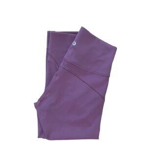 Lululemon Athletica Purple Leggings Cropped